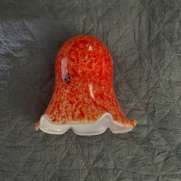 Easylite Campanella Pendant Light - Red - Italian Design w/ Murrini Insert - NEW - Picture 9 of 10